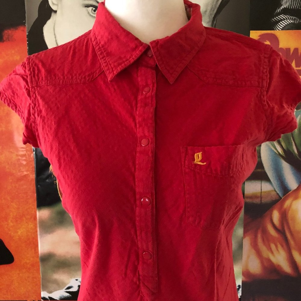 H&M L.O.G.G. collared dress